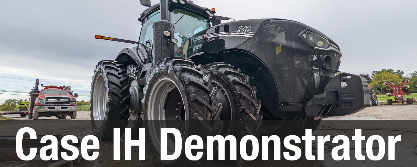 The Case IH Demonstrator Black Knight Magnum - Agriculture & Construction