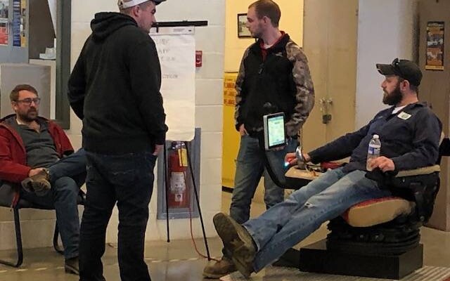 Steiger Demonstration