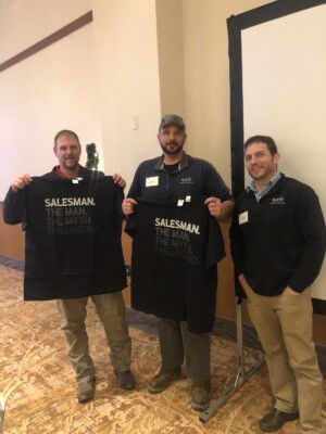 Brad Layburn and Ed Bigelow received the Greatest Market Share award.