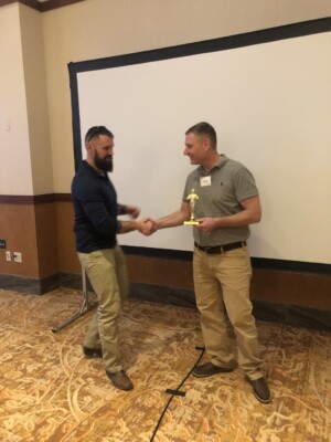 Jason Schadler received the Highest Used Volume award.