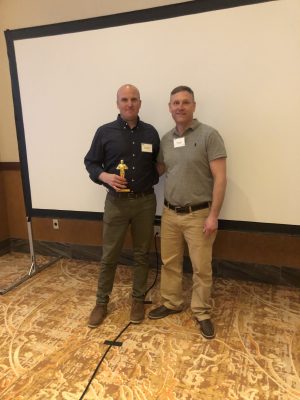 John Sharlock received "Highest Year Over Year Growth" award.